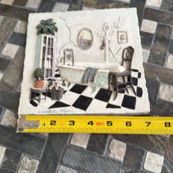 Vintage C Winterle Olson 3D
Scenic Bathroom Wall Art
Hanging Picture Signed - Picture 13 of 13